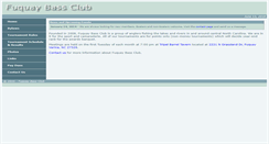 Desktop Screenshot of fuquaybassclub.com
